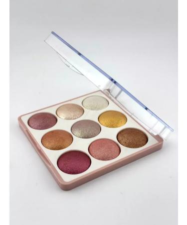 Golden Apple Palette of dry haylaiters for the face shiny shadows - Buy Online on GoSupps.com