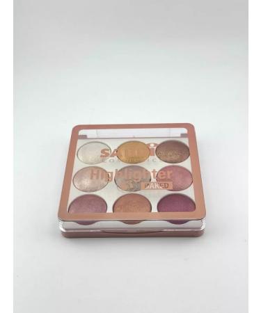 Golden Apple Palette of dry haylaiters for the face shiny shadows - Buy Online on GoSupps.com