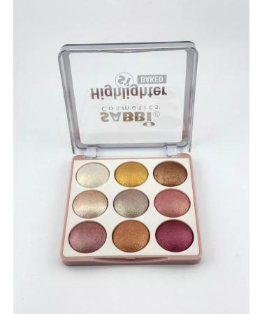 Golden Apple Palette of dry haylaiters for the face shiny shadows - Buy Online on GoSupps.com