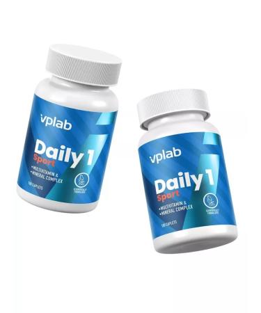 VPLab Daily 1 Sport vitamin-mineral complex 100 droppers - Buy Online on GoSupps.com