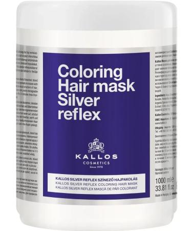Kallos Cosmetics Hair mask Callos Silver Reflex against yellowness 1000ml