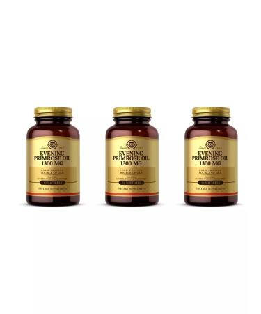 Solgar Oil Prigue Vech. 1300 mg 30 capsules (1787mg) x 3