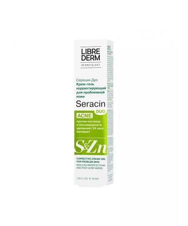 LIBREDERM Seracin duo cream gel adjusting 40 ml 2 pcs - Buy Online on GoSupps.com