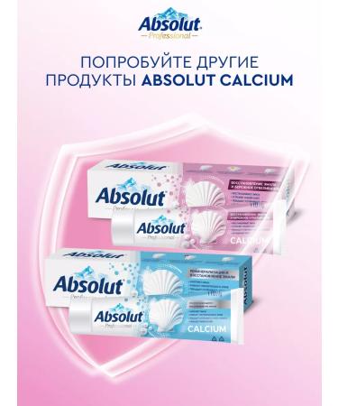 Absolut Toothpaste whitening calcium without fluorine 2x110g - Buy Online on GoSupps.com