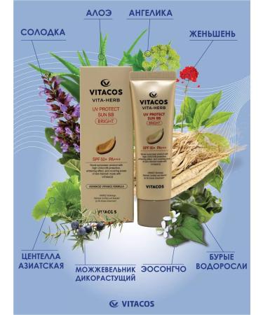 VITACOS Whitening BB face cream SPF 50 + PA +++ TOM TOM - Buy Online on GoSupps.com