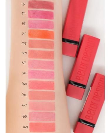 BELOR DESIGN Lipstick lip matte moisturizer Party tone 60 - Buy Online on GoSupps.com