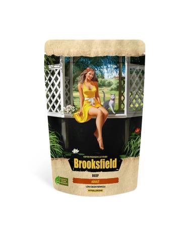 BROOKSFIELD Dry food for cats with beef and rice - 400 g - Buy Online on GoSupps.com