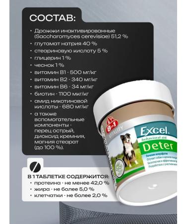 8 in 1 Additive against eating feces for dogs 100 pcs - Buy Online on GoSupps.com