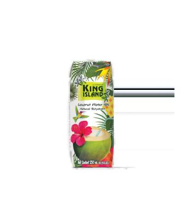 King Island Coconut water 250 ml x 36 pcs - Buy Online on GoSupps.com