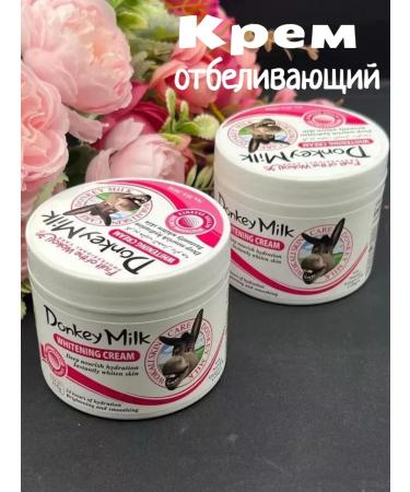 JILO professional Face and body cream whitening with donkey milk
