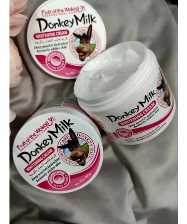 Amina professional Face and body cream whitening with donkey milk - Buy Online on GoSupps.com