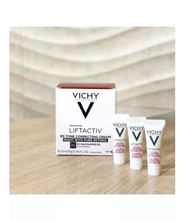 Vichy Liftactiv B3 Night Cream with Retinol 15 ml - Buy Online on GoSupps.com