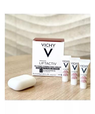 Vichy Liftactiv B3 Night Cream with Retinol 15 ml - Buy Online on GoSupps.com