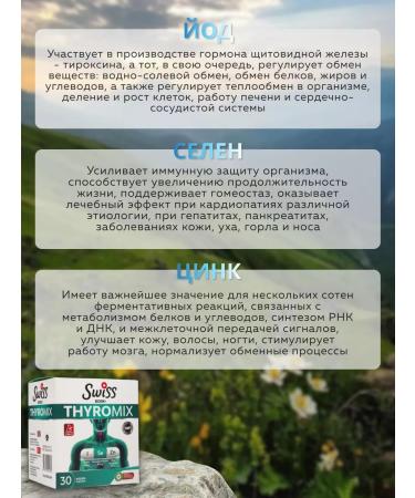 Swiss Zinc selenium iodine for thyroid gland - Buy Online on GoSupps.com