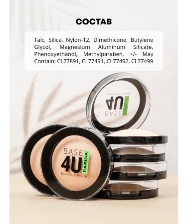Parisa Facial powder baked Base 4u tone 05 Pink Beige - Buy Online on GoSupps.com