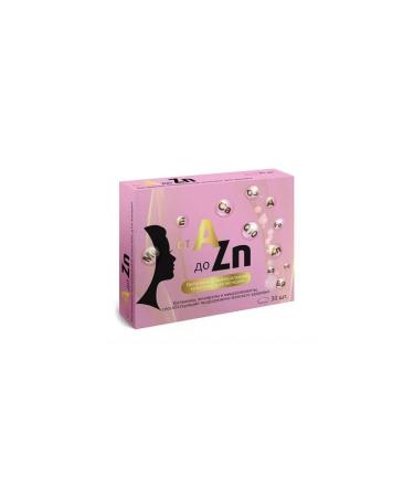 BADUT Vitamin complex from A to ZN for women tablets 30pcs