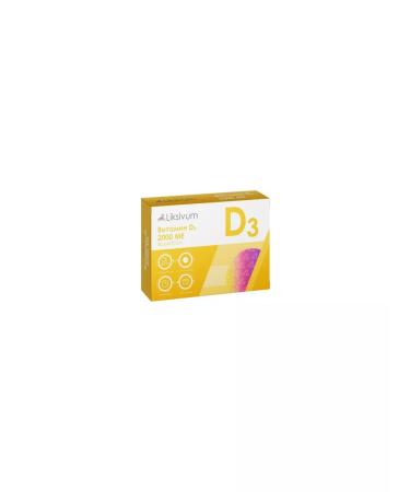 BADUT Liksivum vitamin D3 2000 IU capsules 30pcs