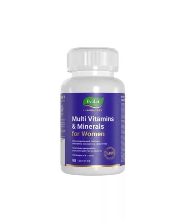 BADUT Multivitamins and minerals women tablets covered with shell