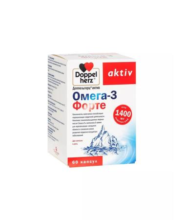 BADUT Doppelgerz Acts Omega-3 Fort capsules 60pcs