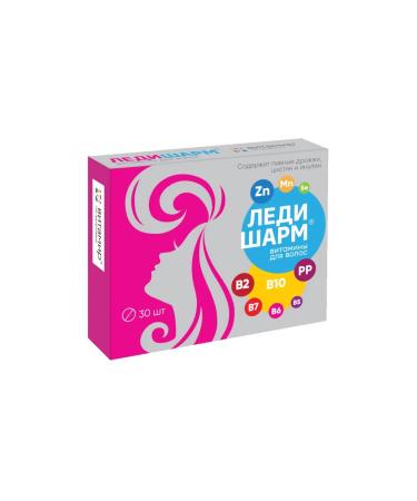 BADUT LadySharm hair vitamins tablets 30pcs