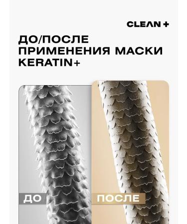 CLEANPLUS Hair mask with keratin keratin 500 ml - Buy Online on GoSupps.com