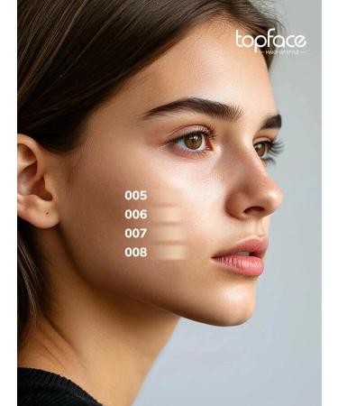 TopFace Compact powder for makeup matting shade 6 - Buy Online on GoSupps.com