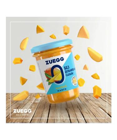 Zuegg Mango jam confiture without sugar 220g - Buy Online on GoSupps.com