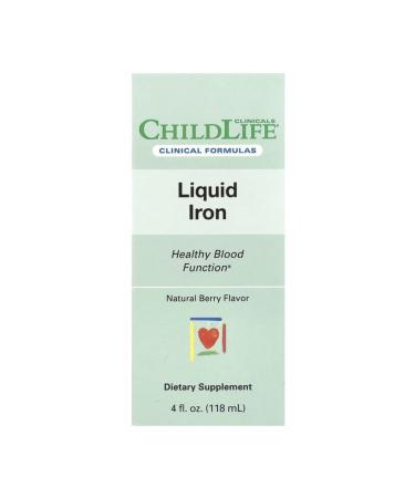 Childlife Clinicals IRON (iron) taste of berries 118 ml