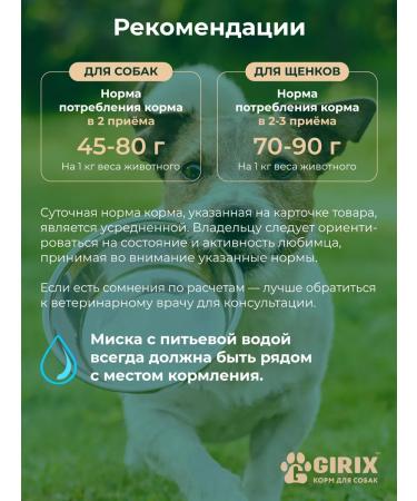 GIRIX Wet feed for dogs of all breeds lamb 250g - Buy Online on GoSupps.com