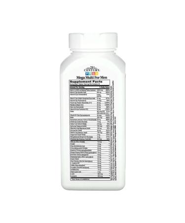 21st Century Male multivitamins 90 tablets - Buy Online on GoSupps.com