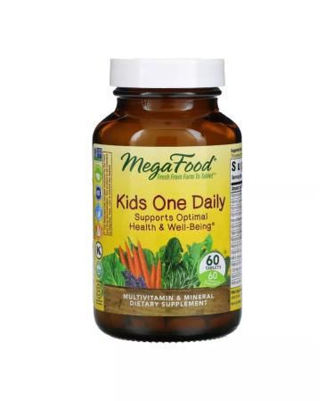 megafood Kids One Daily multivitamins for children 60 tablets