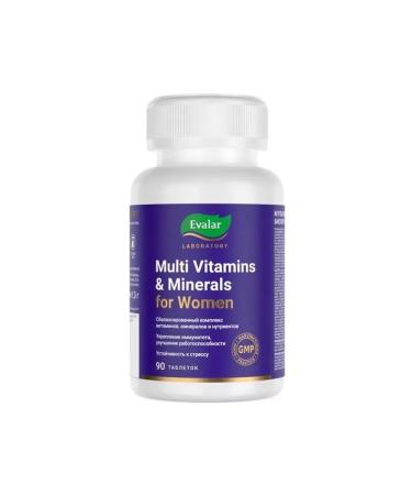 HealthPRO Multivitamins and minerals women's 1.3g tablets 90pcs