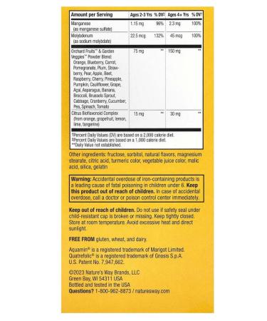 Nature's Way Children's multivitamins 120 chewing tablets - Buy Online on GoSupps.com