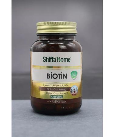 Shiffa Home Aksu Vital Food supplement BIOTIN - Buy Online on GoSupps.com