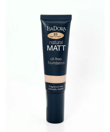 isadora Tonal cream Natural Matt shade 20 Matt Honey - Buy Online on GoSupps.com