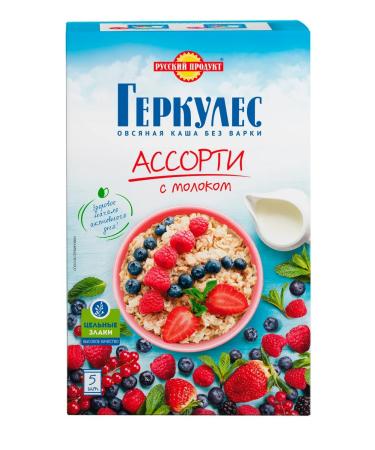 Hercules Oatmeal Porridge Assorted Classic 175 g (35 g 5 pcs) 6 - Buy Online on GoSupps.com