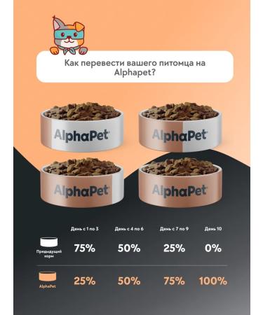 AlphaPet Wet food for cats with lamb and giblets - Buy Online on GoSupps.com