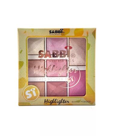 SABBI Palette shadows shadows brilliant New Year - Buy Online on GoSupps.com