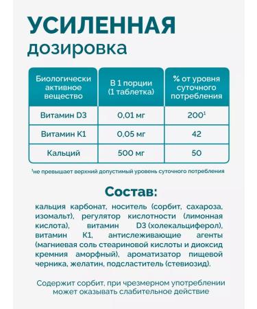 B-MIN "Calcium D3 Forte" against osteoporosis - Buy Online on GoSupps.com