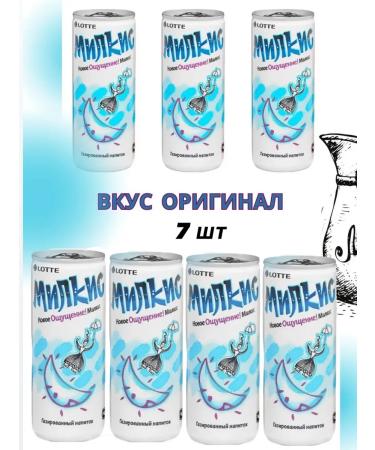 LOTTE Shipped drink Milkis Original 7 cans of 250 ml