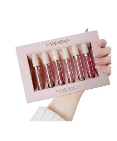 Shop Boom Dubai Lipstick lip matte set gift 6 pieces - Buy Online on GoSupps.com