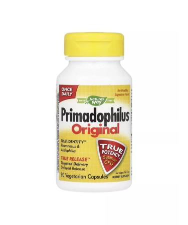 Nature's Way Primadophilus Probiotics for children from 12 years old 90 capsules - Buy Online on GoSupps.com