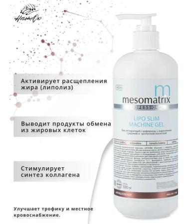 MESOMATRIX Gel lip policy modeling anti -cellulite for weight loss - Buy Online on GoSupps.com