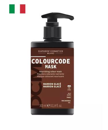 Diapason Cosmetics Colorcode Marron Glace Toning hair mask 300ml