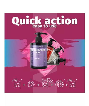 Diapason Cosmetics Colorcode Marron Glace Toning hair mask 300ml - Buy Online on GoSupps.com