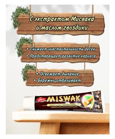 Sabr'a Toothpaste Misvak cloves 6 pcs - Buy Online on GoSupps.com