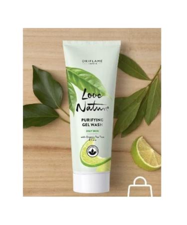 Oriflame Cleaning gel to wash with organic tea tree