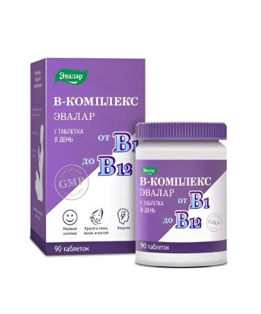 Evalar B vitamins No. 90 -1UP