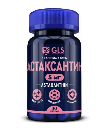 GLS Astaxantin Capsules No. 30 -1UP