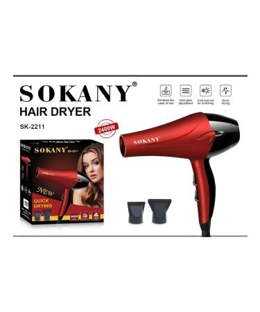 Hair hair dryer Sokany SK-2211-2400 W 2 temperature modes